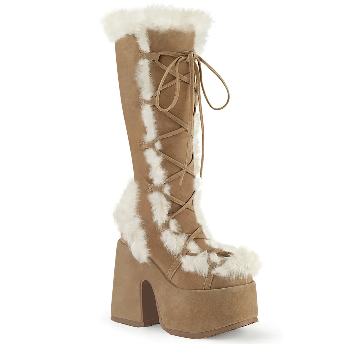 DEMONIA CAMEL-311 BOOTS - CAMEL ✰ PRE ORDER ✰