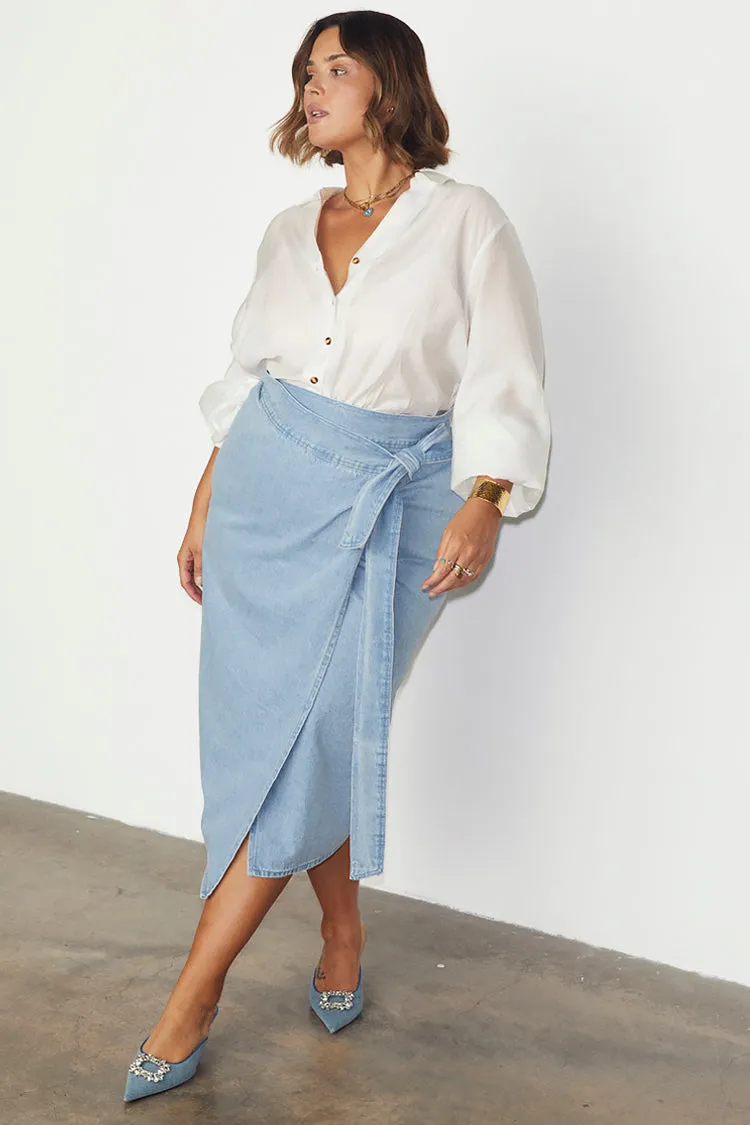 Denim Jaspre Skirt Petite