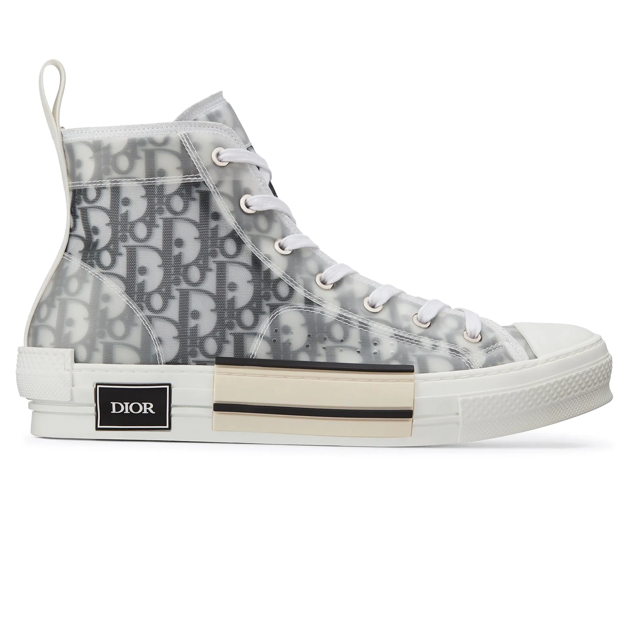 Dior B23 Dior Oblique High White Sneaker