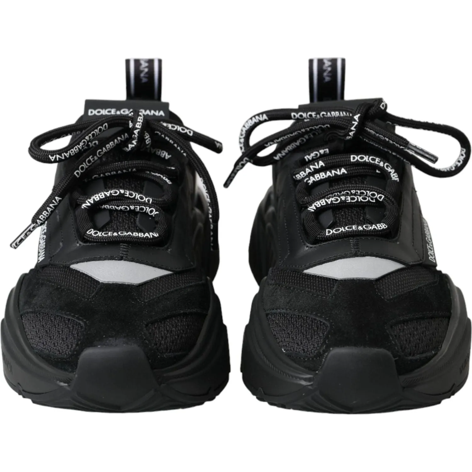 Dolce & Gabbana Black Daymaster Low Top Sneakers Shoes