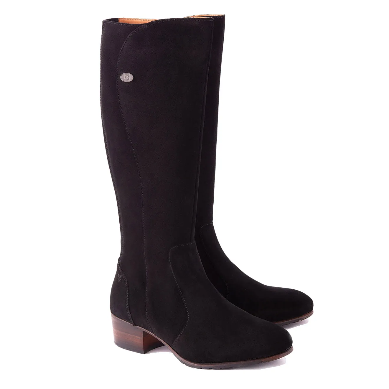 Dubarry Womens Downpatrick Boot Black Suede