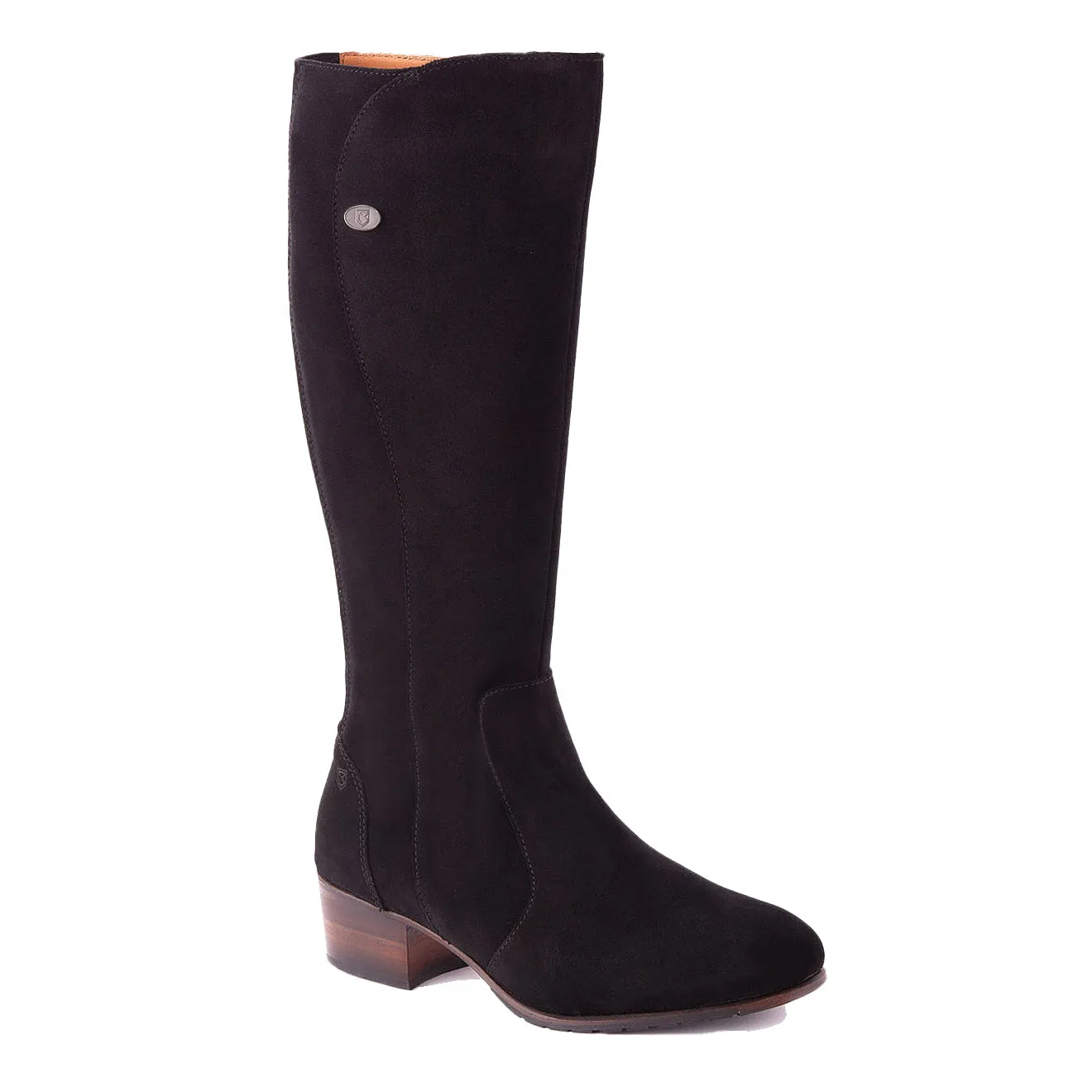 Dubarry Womens Downpatrick Boot Black Suede