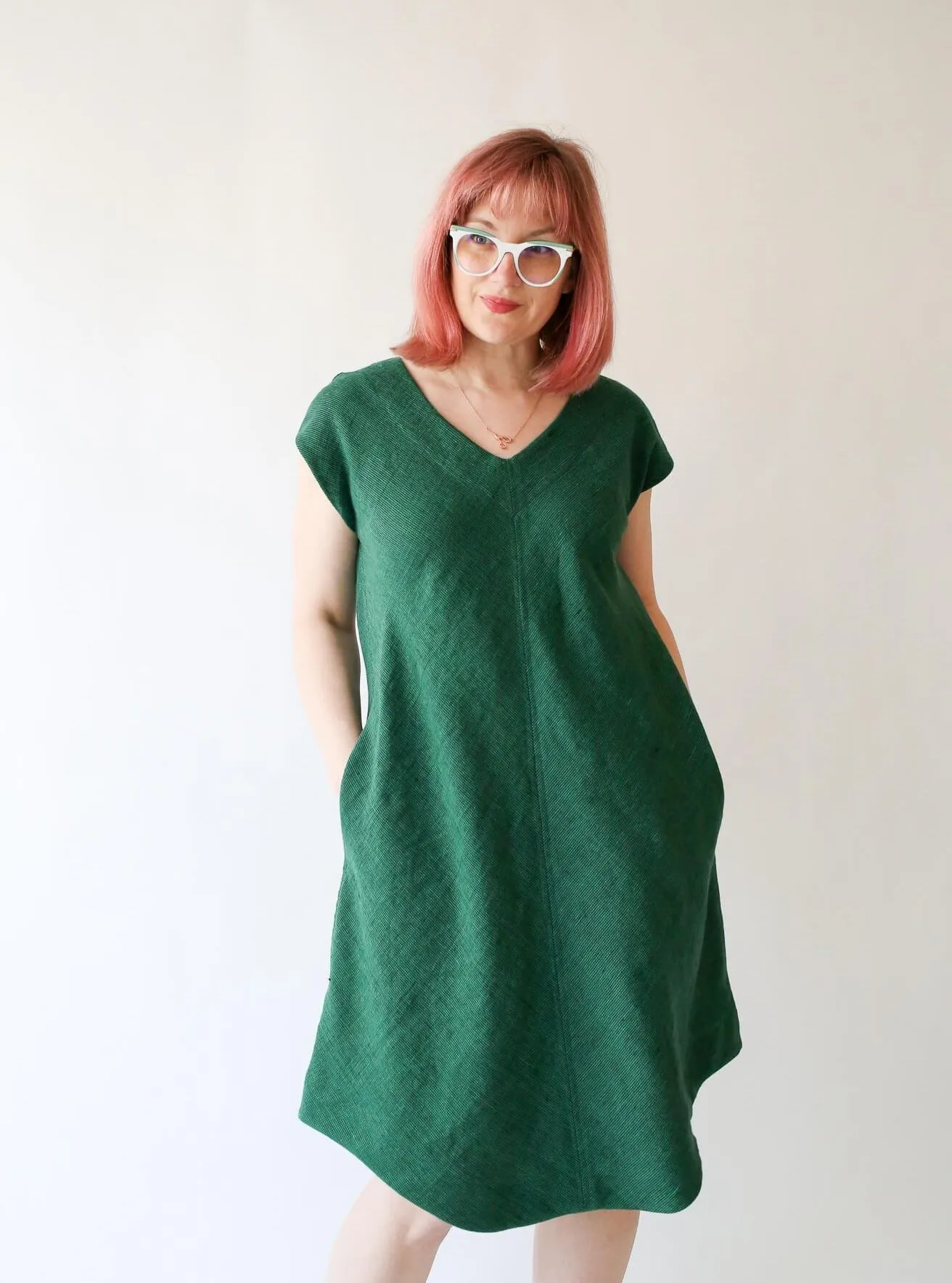 Emerald Dress Sewing Pattern PDF