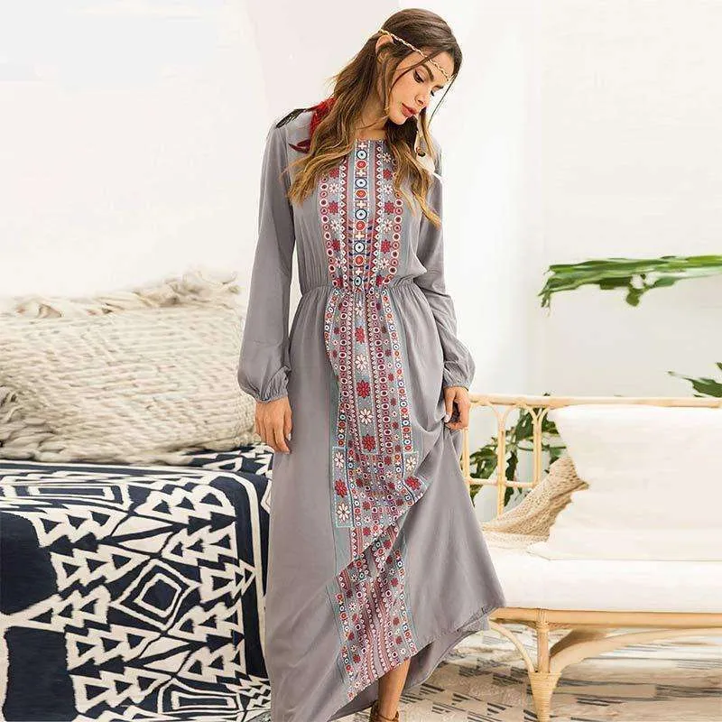 Floral Boho Long Dress