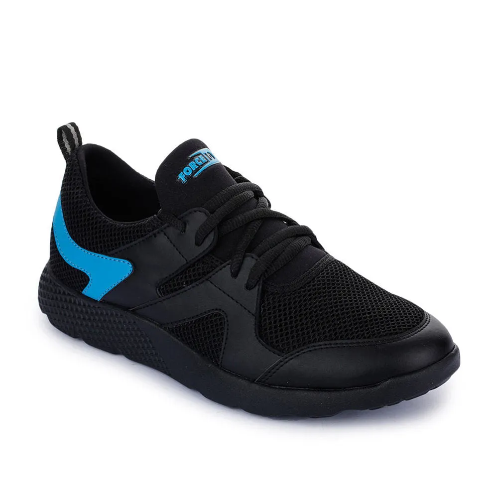 Force 10 Men's Black Sports Lacing