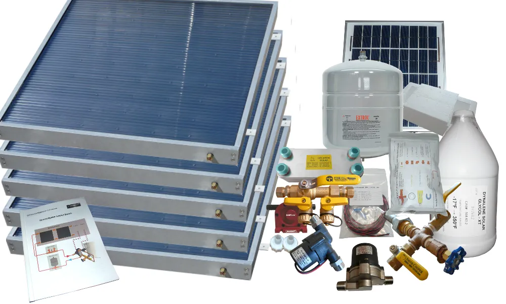 Freeze Protected Solar Water Heating Kit