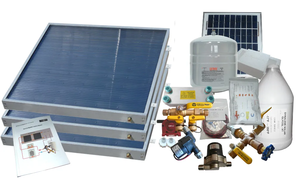 Freeze Protected Solar Water Heating Kit