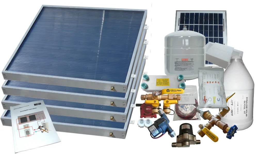 Freeze Protected Solar Water Heating Kit