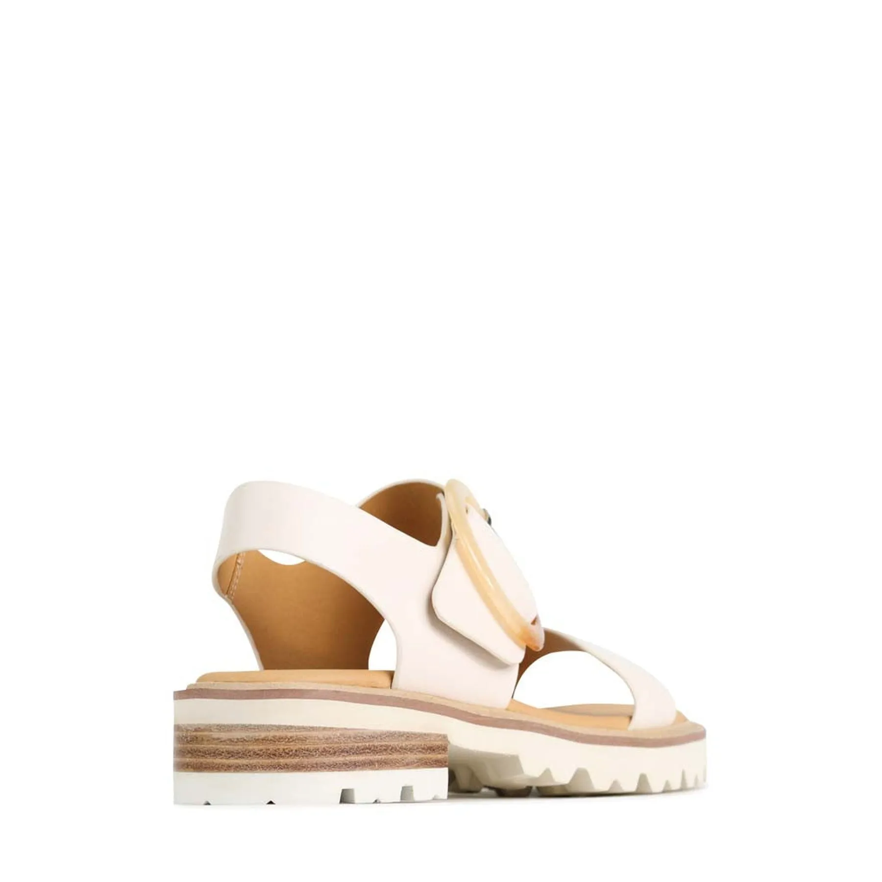 GILDA LEATHER ANKLE STRAP SANDALS