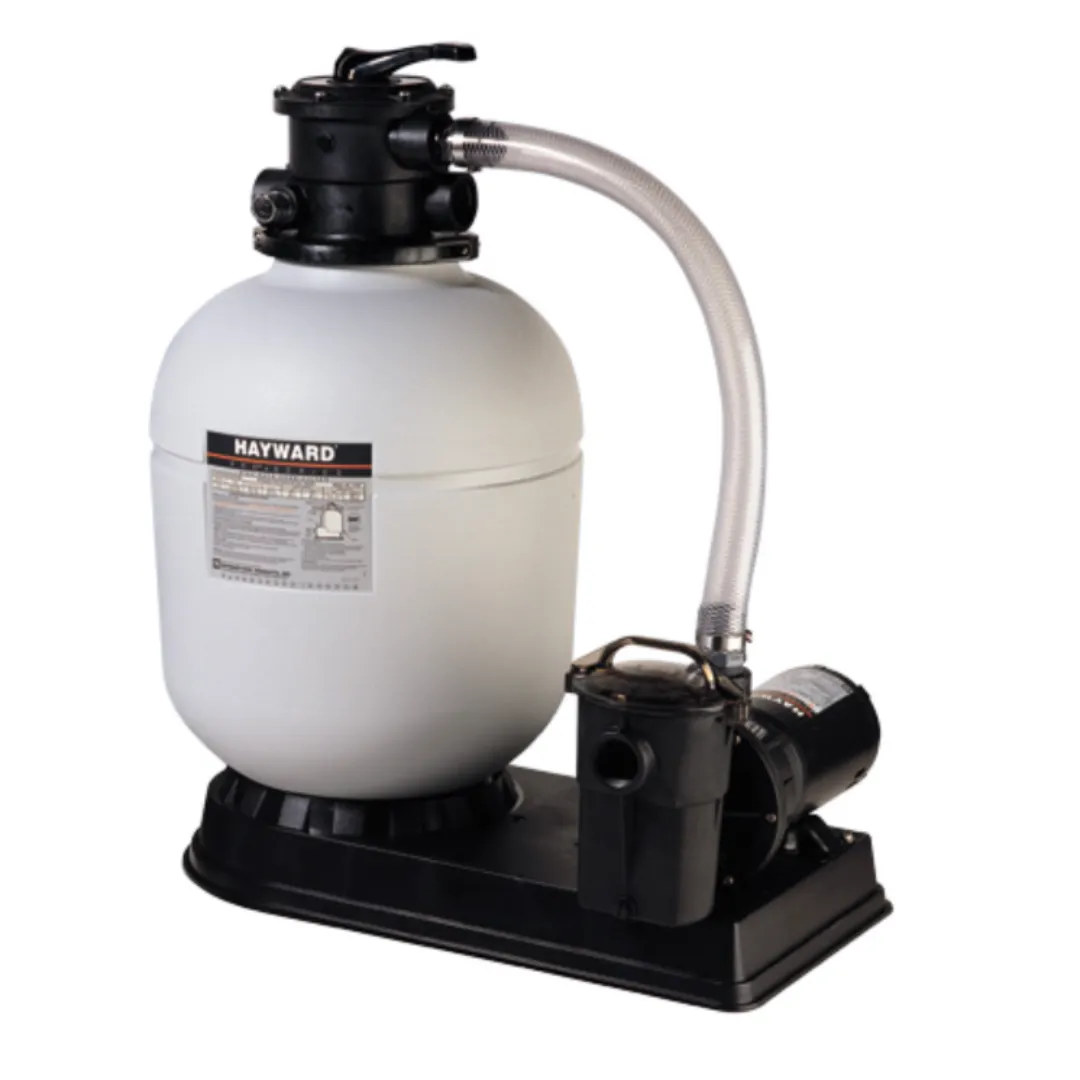 Hayward W3S210T93S Pro Series Top-Mount 21" Sand Filter with 1.5HP Above-Ground Pool Pump