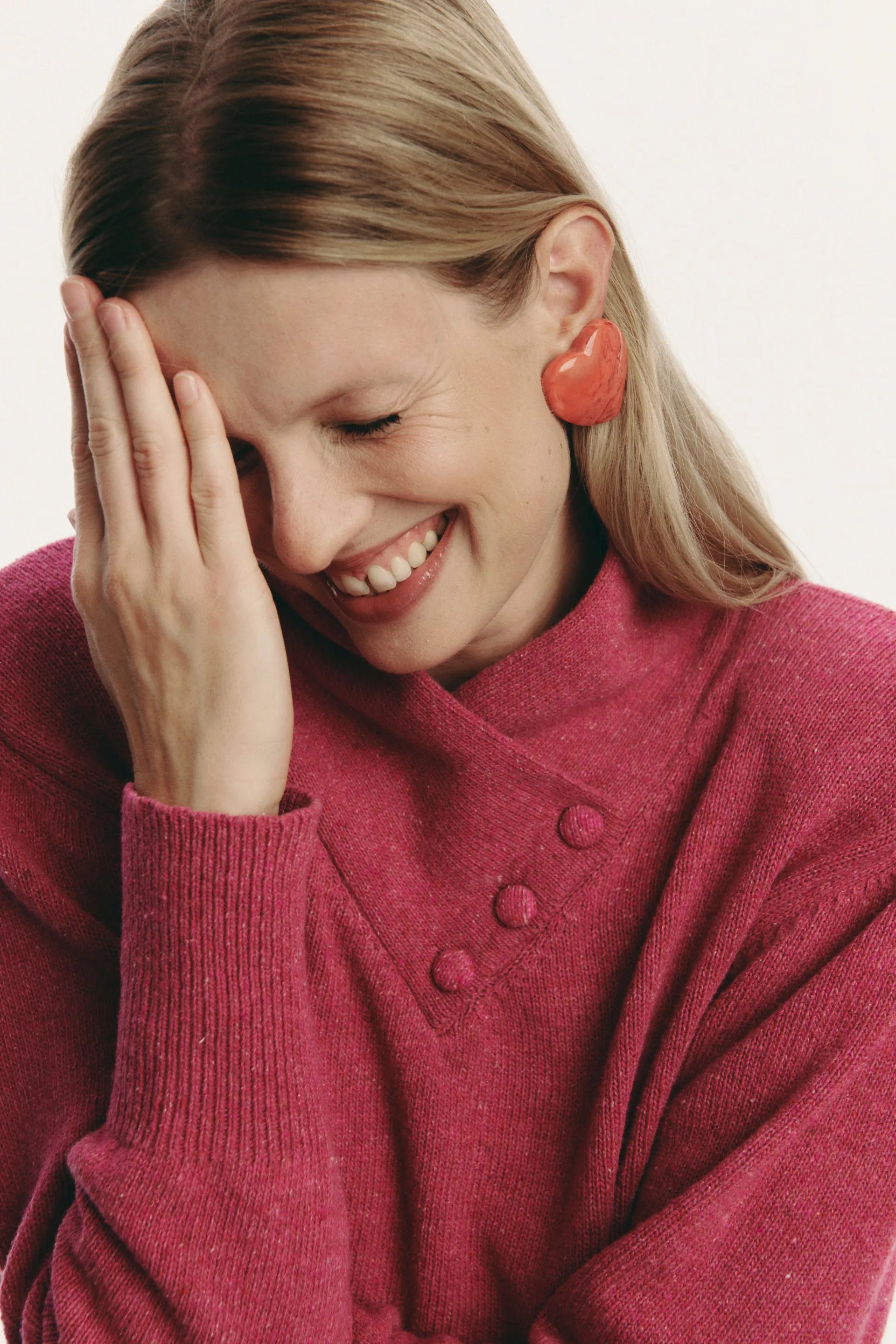 HEART Clip-on Earrings