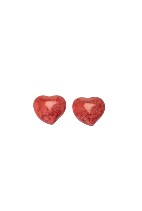 HEART Clip-on Earrings