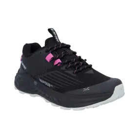 Hi-Tec Fuse Trail Low Womens Trainers - Black/Cool Grey/Cyclamen