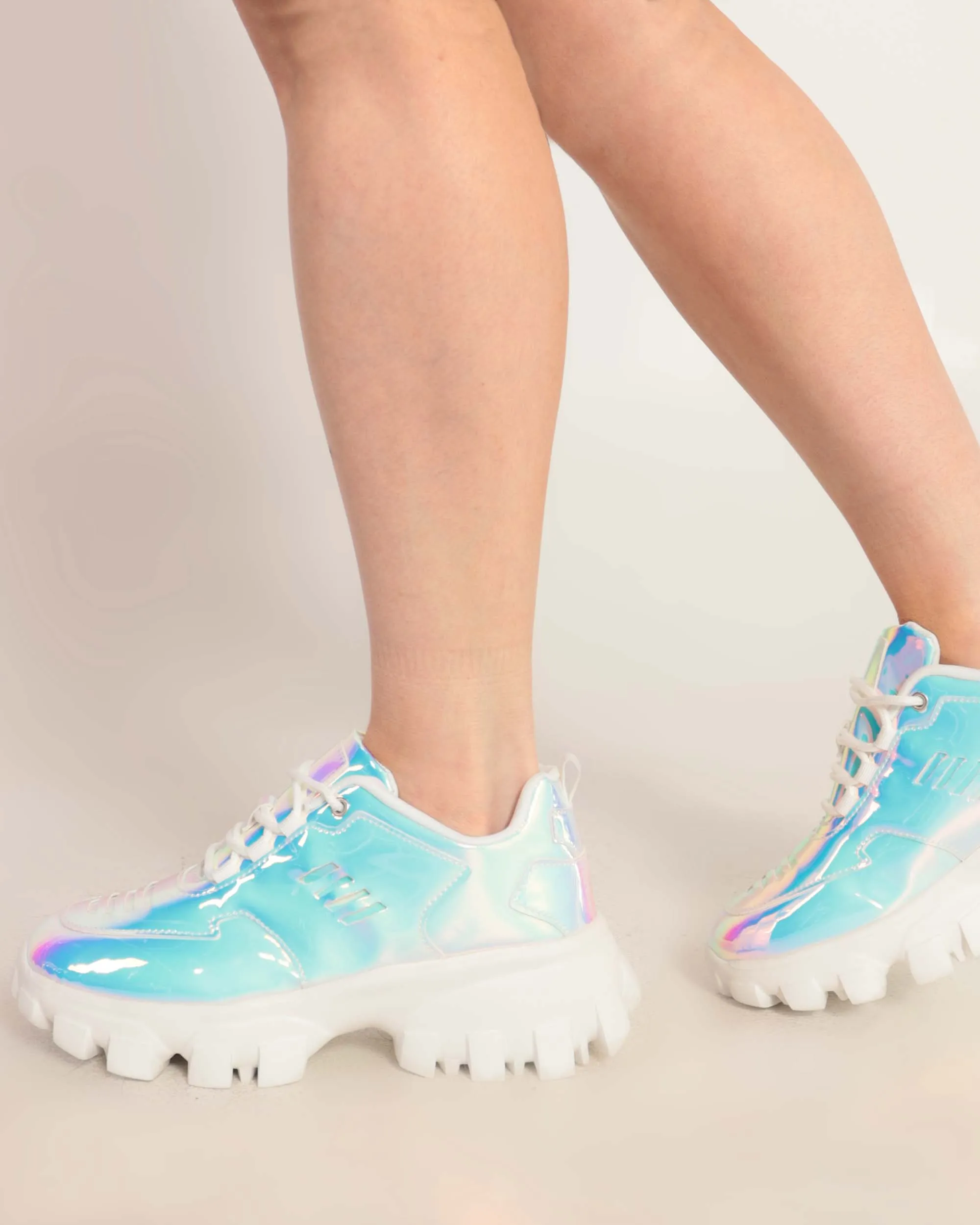 iHeartRaves Dreamy Baby Holographic Sneakers