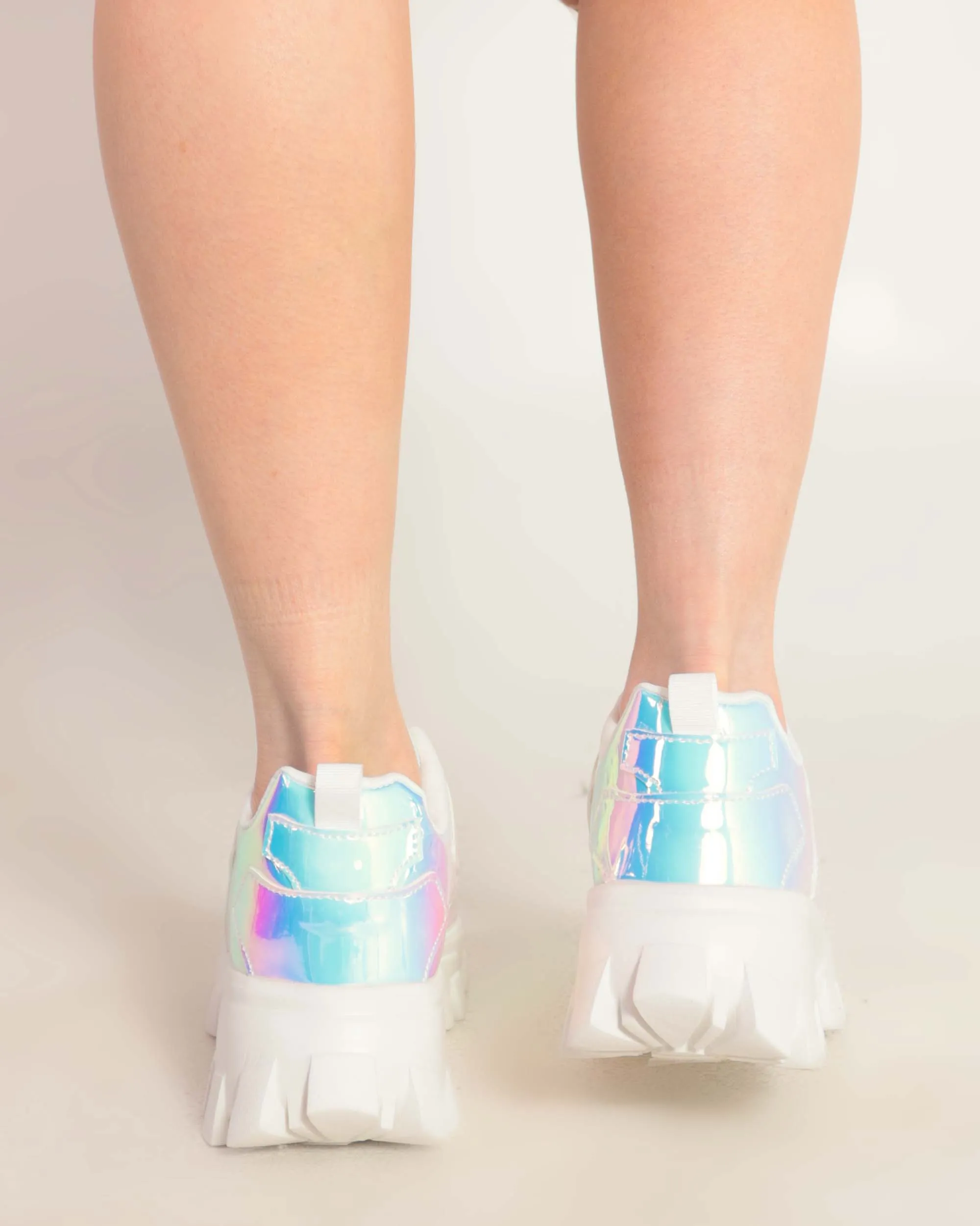 iHeartRaves Dreamy Baby Holographic Sneakers