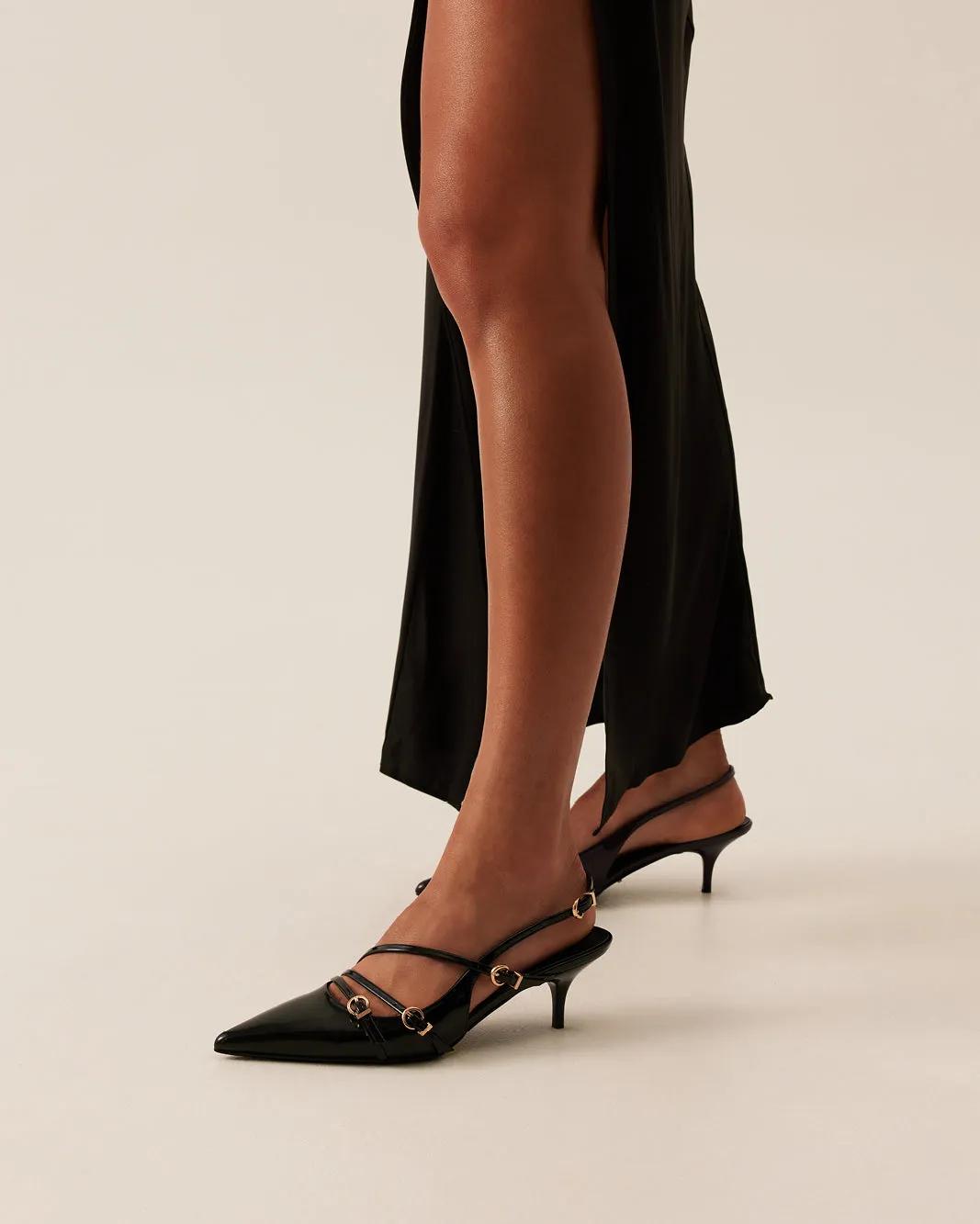 JEANI - BLACK PATENT