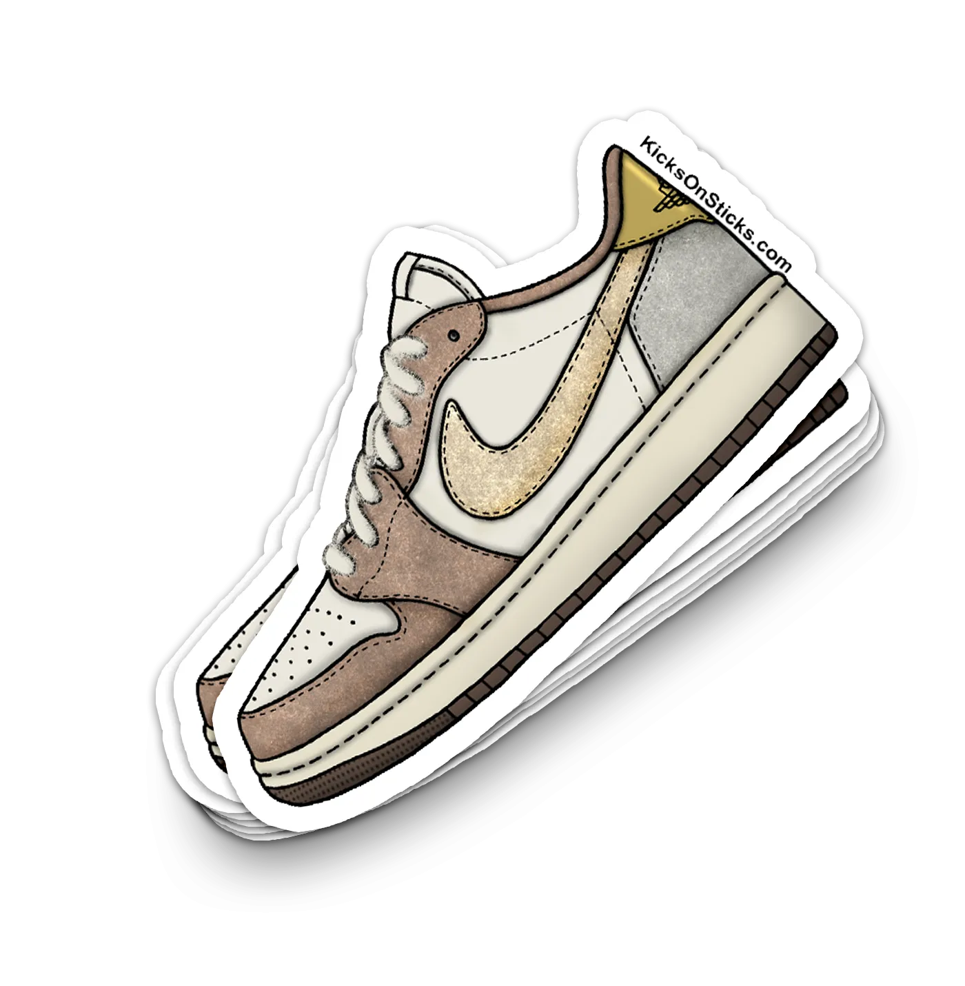 Jordan 1 Low "YOTR" Sneaker Sticker