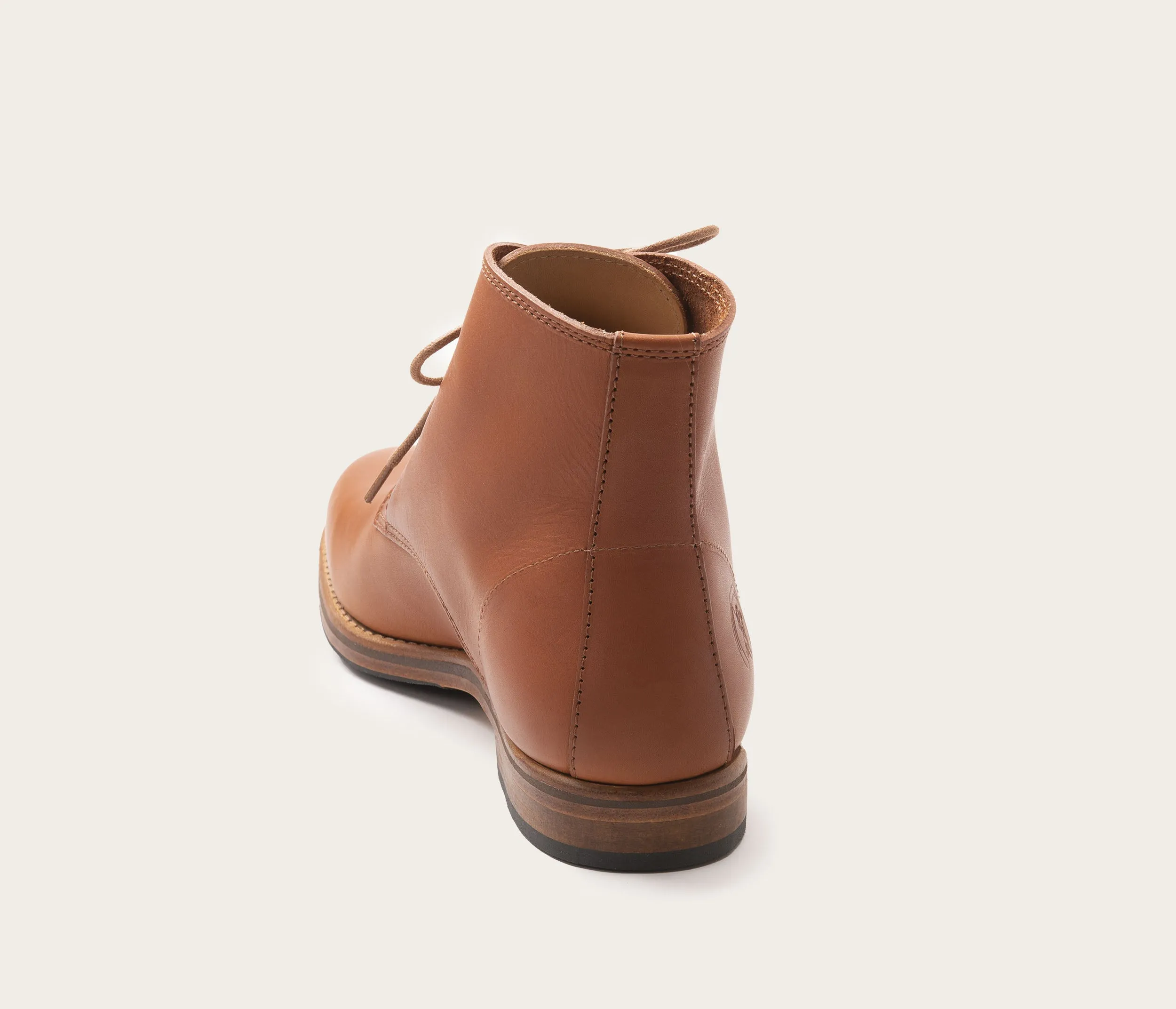 Jules Men's Lace-up Ankle Boots Tan