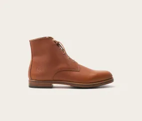 Jules Men's Lace-up Ankle Boots Tan