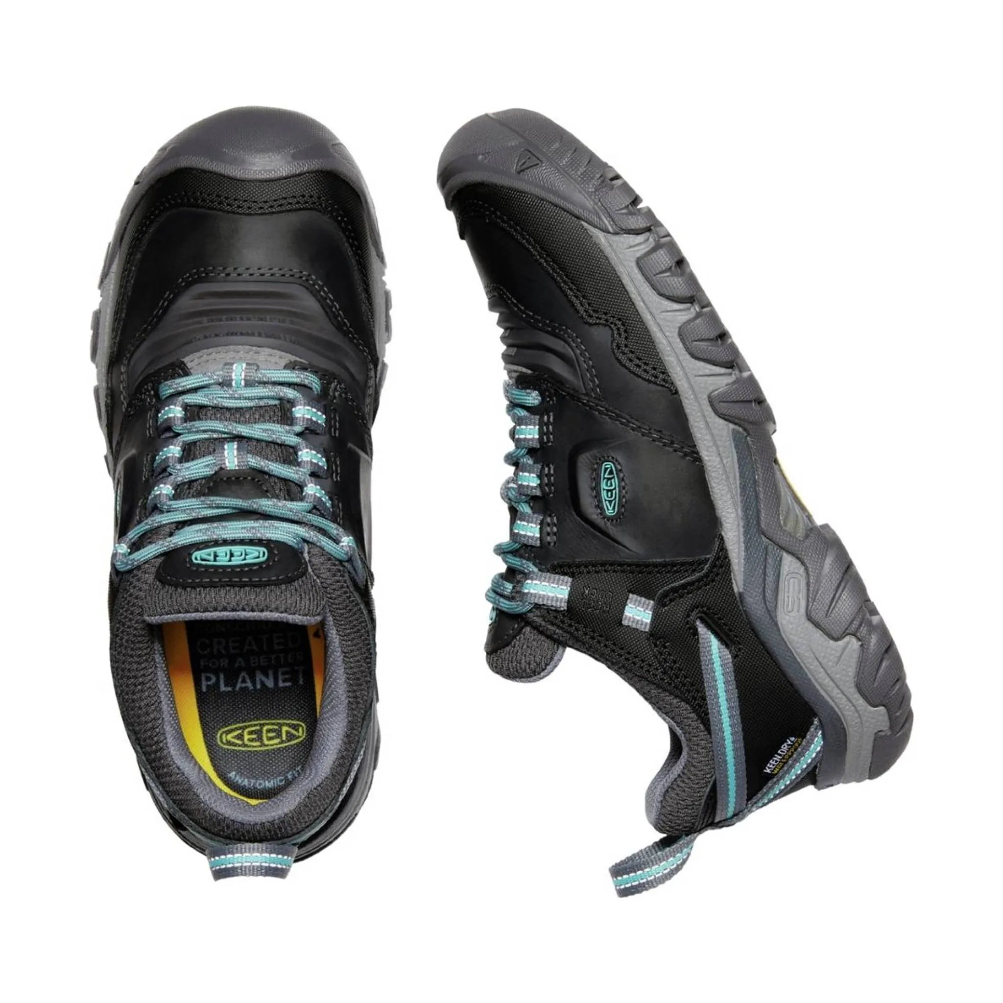 KEEN Women's Ridge Flex Waterproof - Raven/Porcelain - ONLINE STORE CREDIT/EXCHANGE ONLY