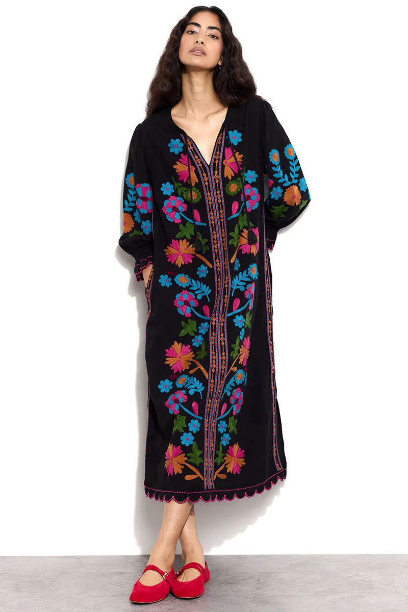 Keoni Embroidered Dress