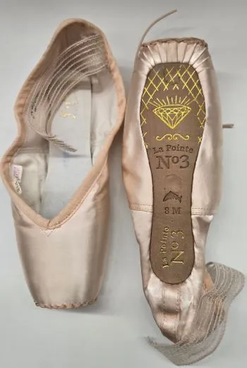 La Pointe II -- Pointe Shoe -- Pink Satin