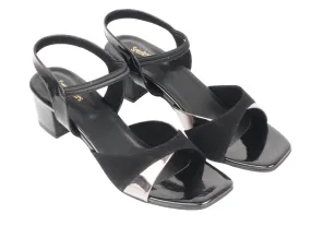 LADIES FANCY HEEL SANDAL 54613