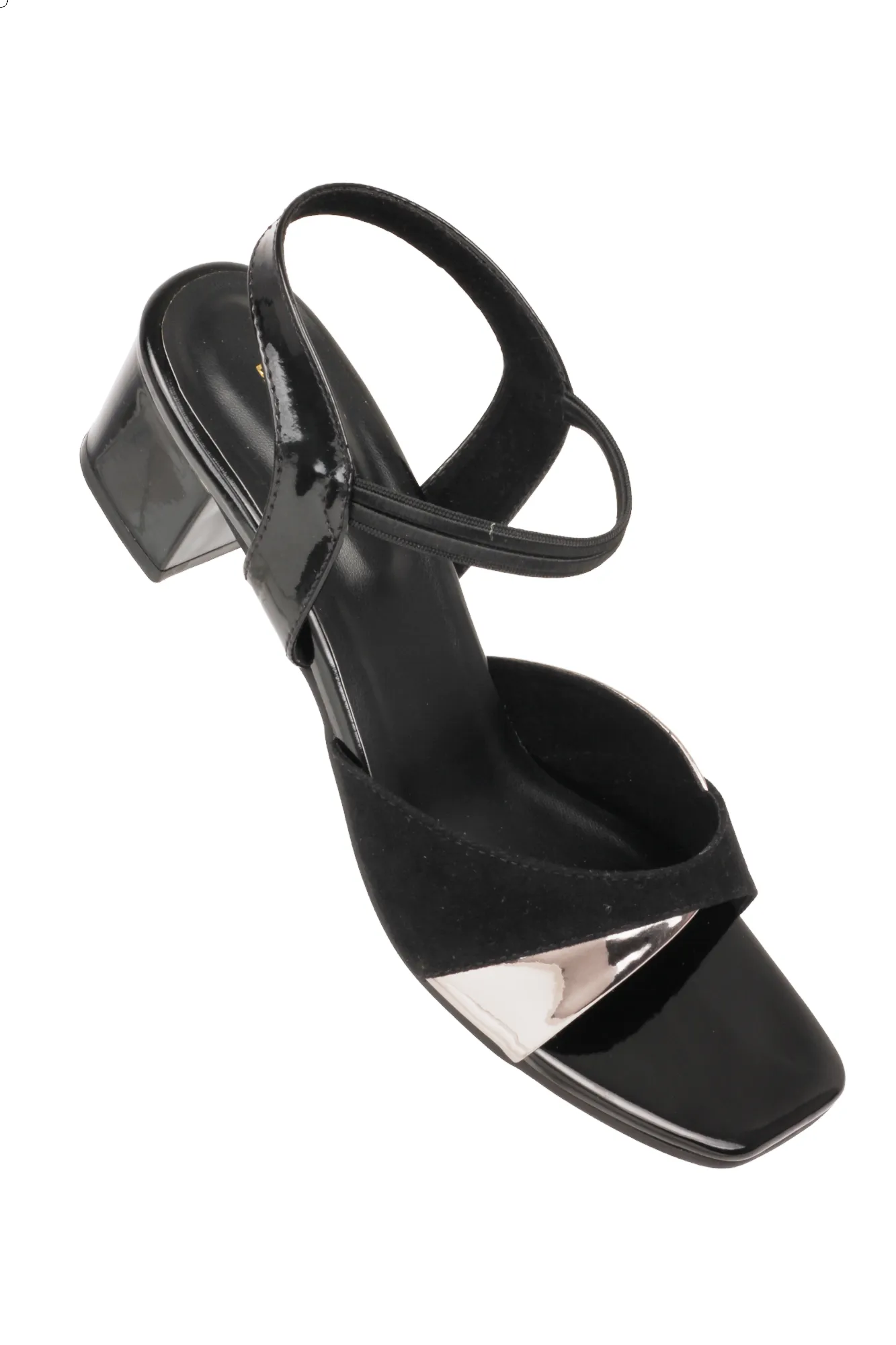 LADIES FANCY HEEL SANDAL 54613