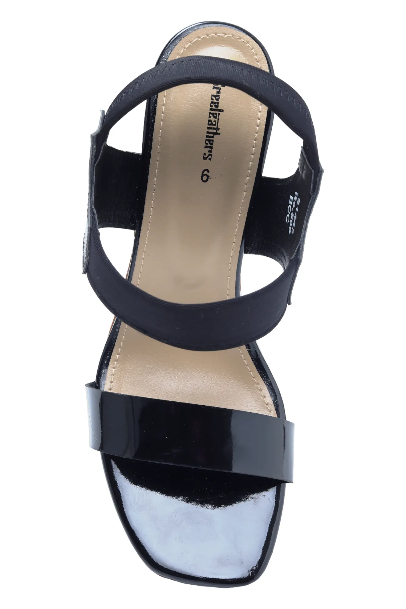 LADIES FANCY HEEL SANDAL 91443