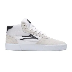 Lakai Shoes Cambridge Mid - White/Black Suede