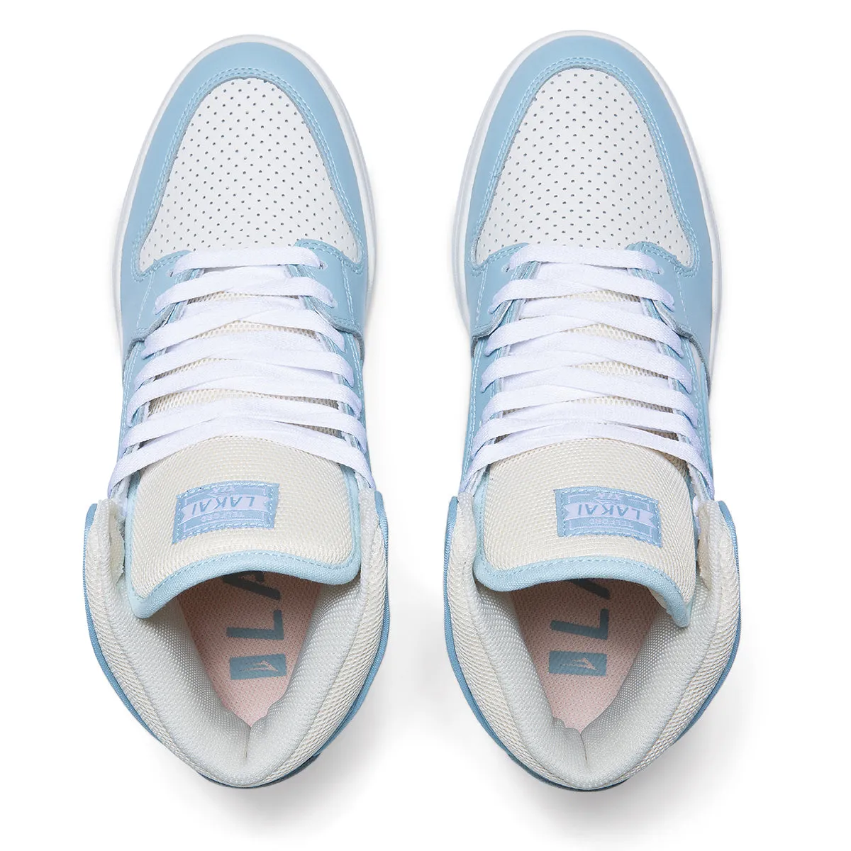 Lakai Shoes Telford - Light Blue/Cream Leather