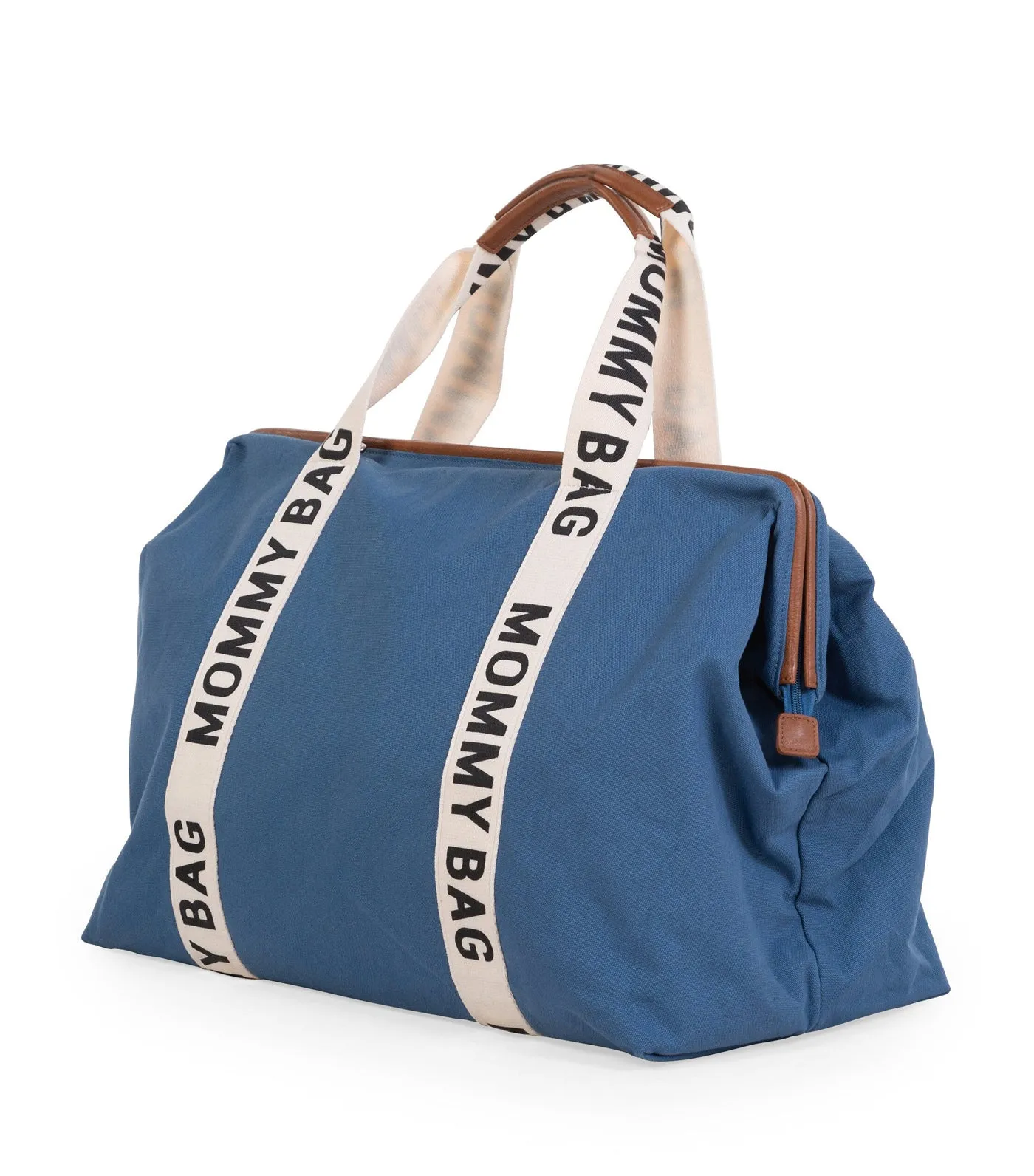 Large Signature Canvas Mommy Bag - Indigo