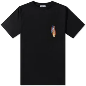 Marcelo Burlon Feathers T-Shirt Black