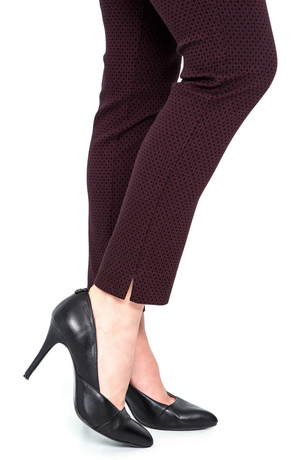 Margaret M Burgundy Pant