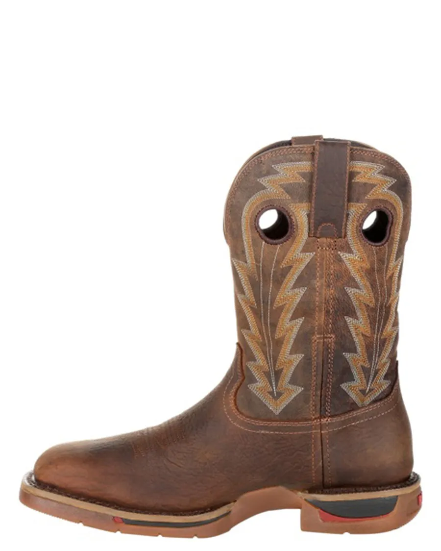 Men's Long Range 11" Waterproof Western Boots