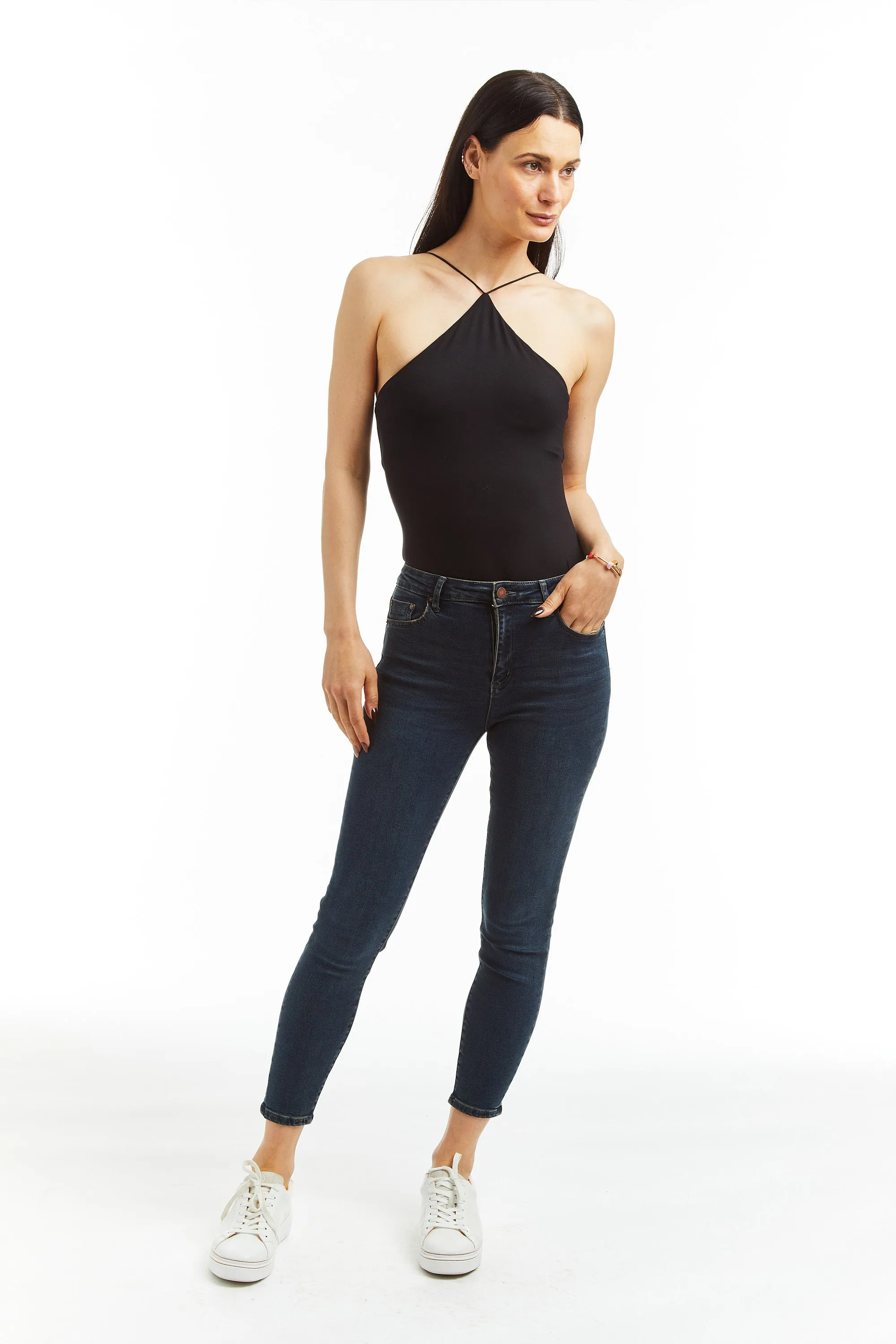 Mona Cropped Skinny