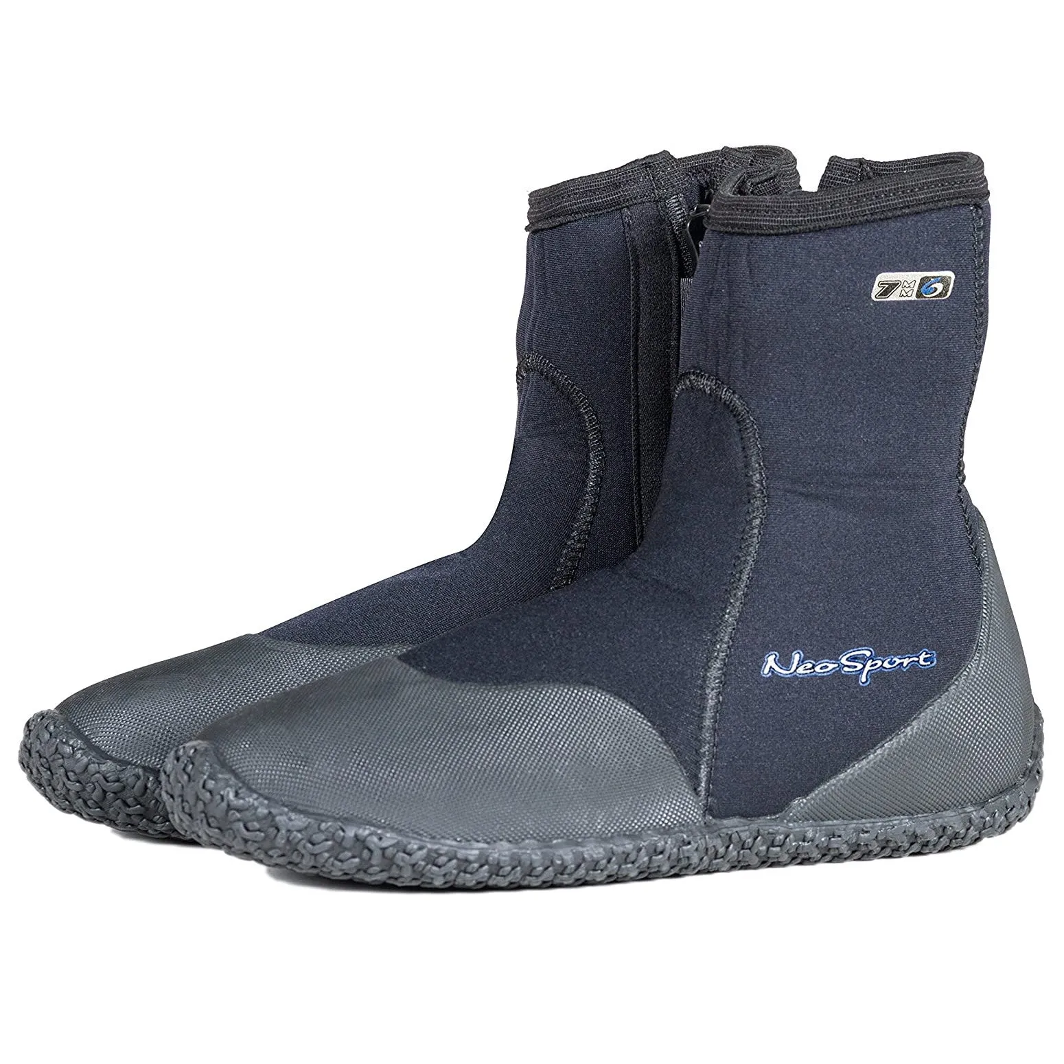 Neo Sport 7mm Hi Top Zipper Dive Boots