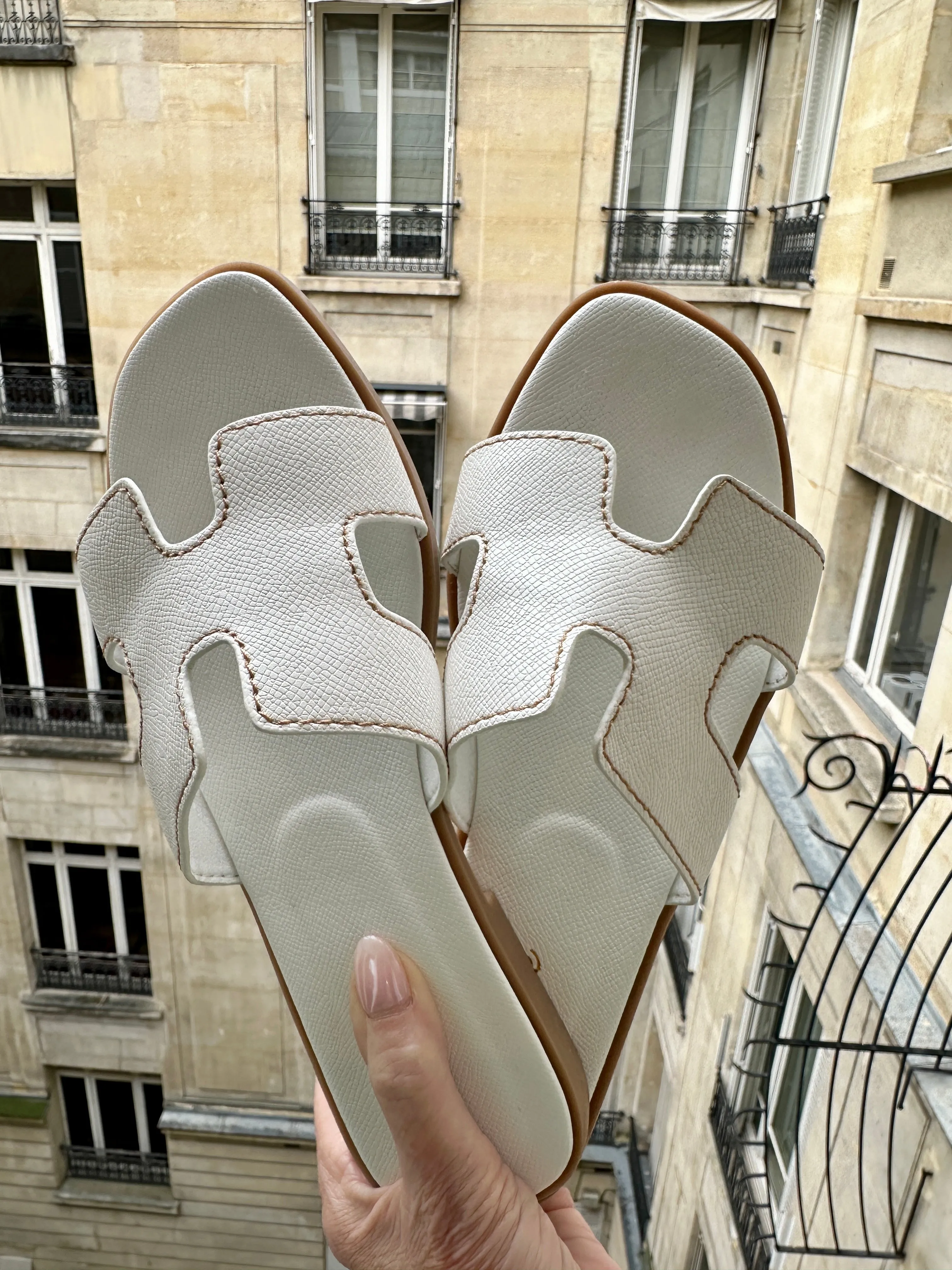 NEW!! France Sandal in White