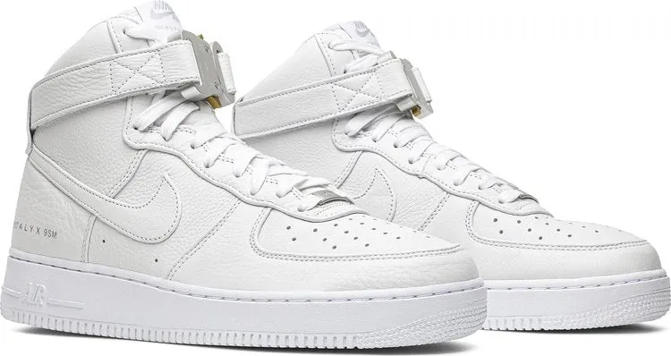 Nike 1017 ALYX 9SM x Air Force 1 High 'Triple White' sneakers, white