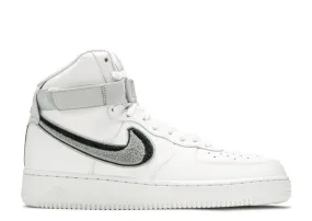 Nike AIR FORCE 1 HIGH '07 LV8 'CHENILLE SWOOSH', white