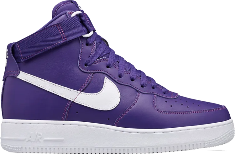 Nike Air Force 1 High SP 'Purple White' Sneakers, Purple