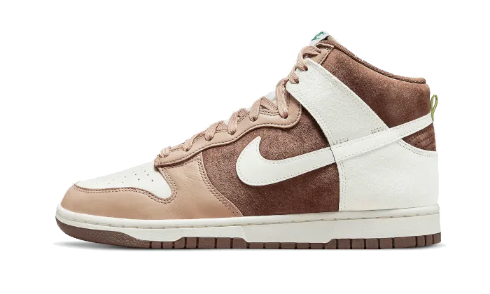 Nike Dunk High Light Chocolate