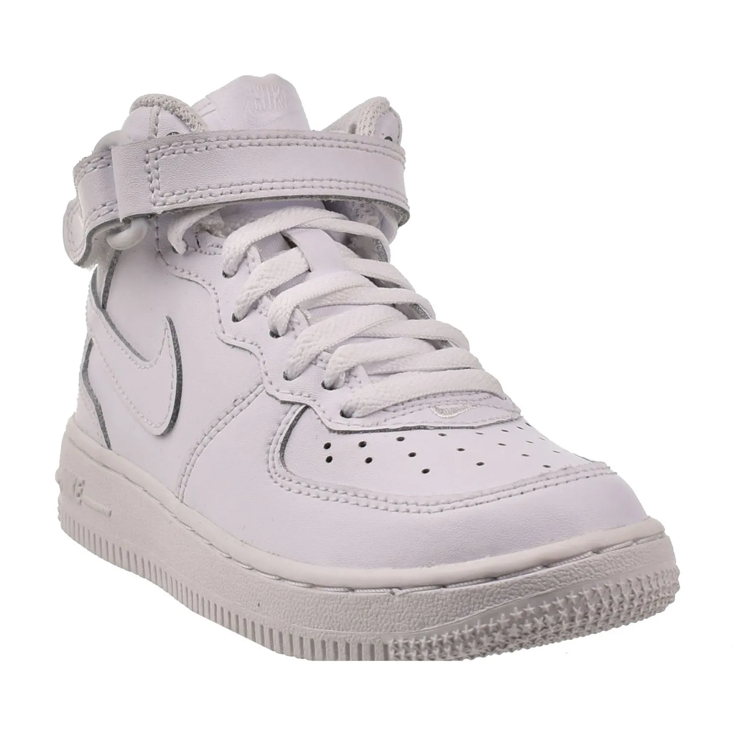 Nike Force 1 Mid LE (PS) Little Kids' Shoes White