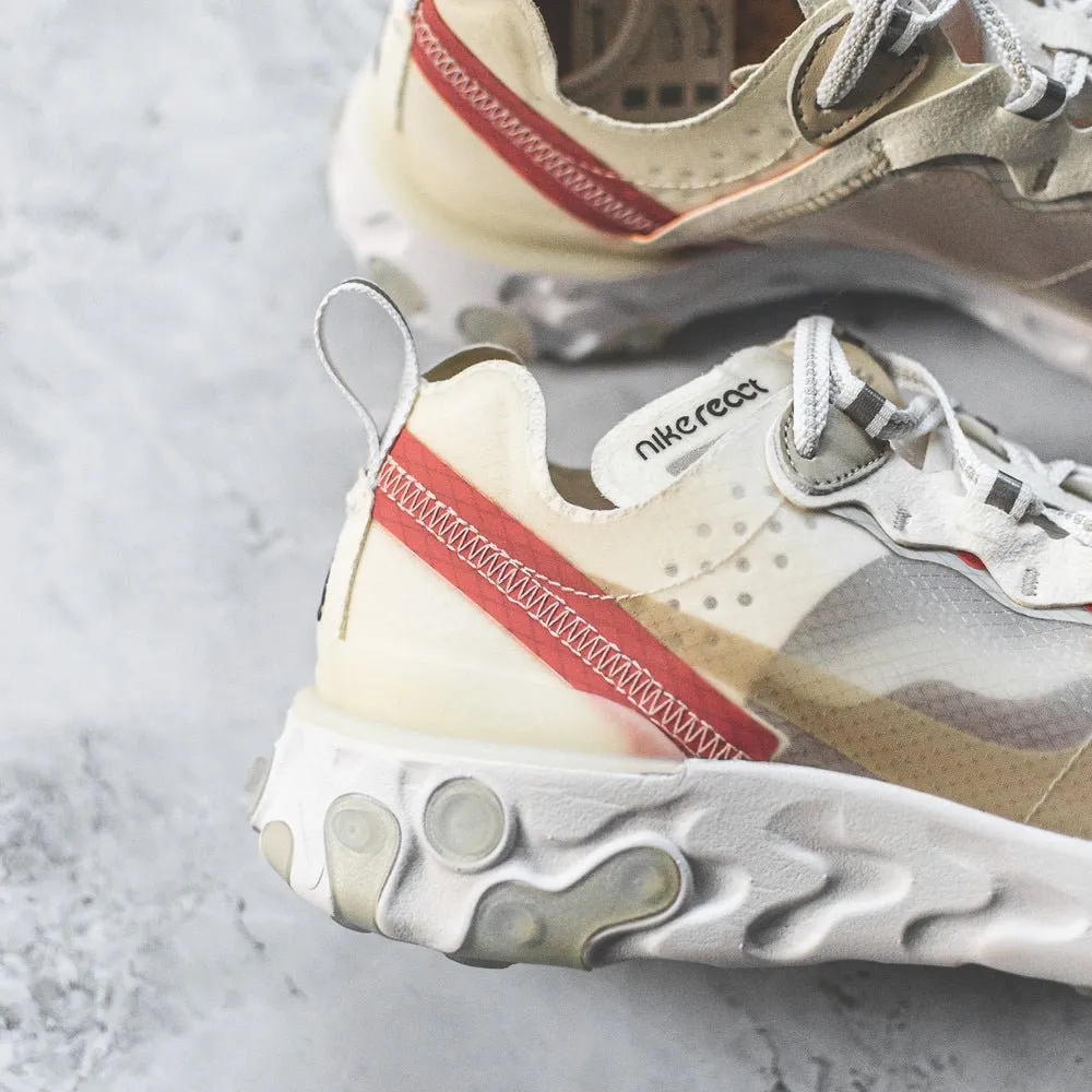 Nike React Element 87 Sail Light Bone