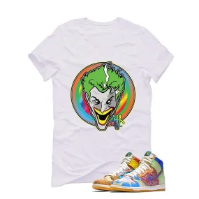 Nike SB Dunk High Premium "What the" White T (joker)