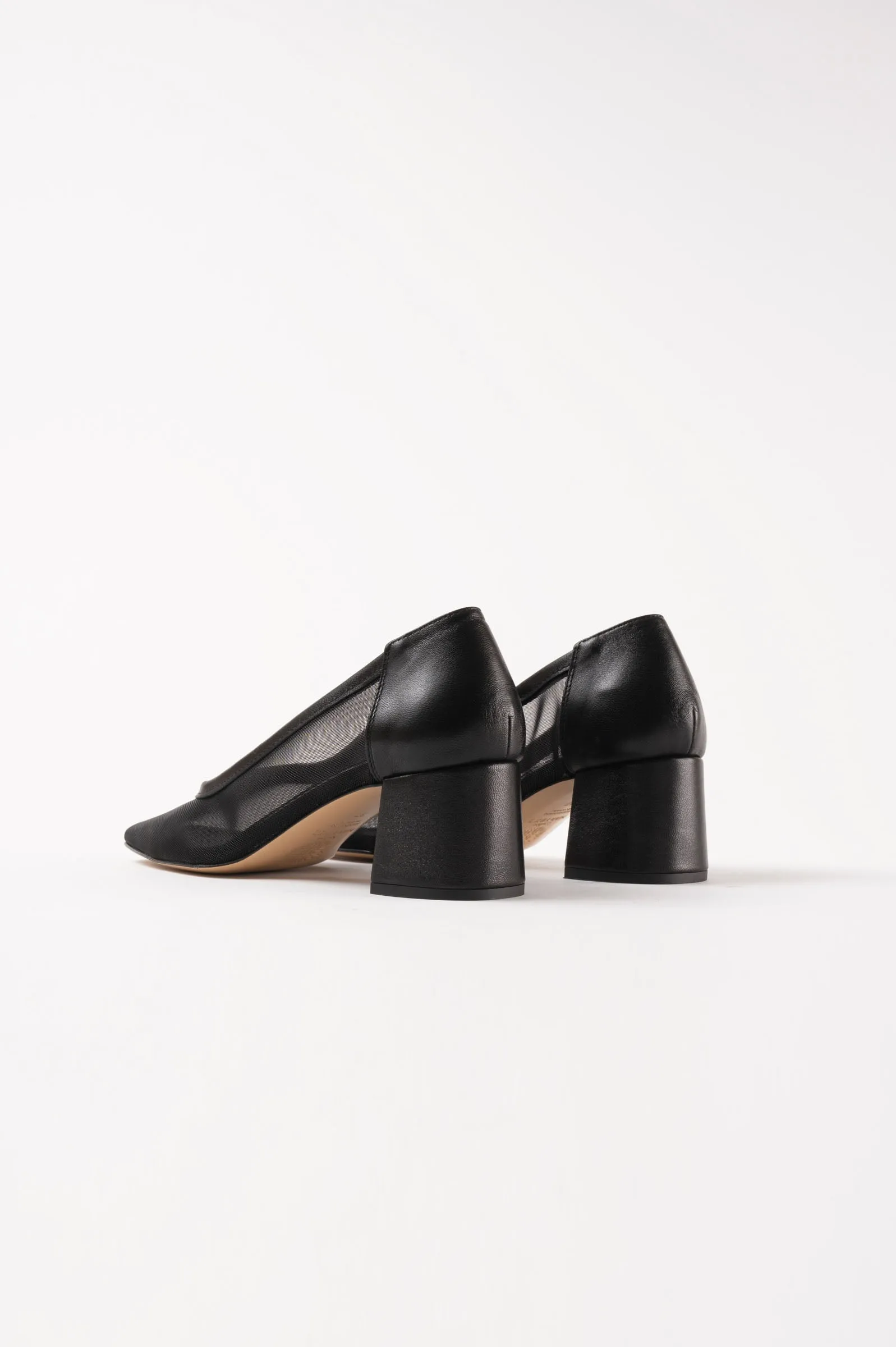 NOVA BALLES - Black Tulle Pumps