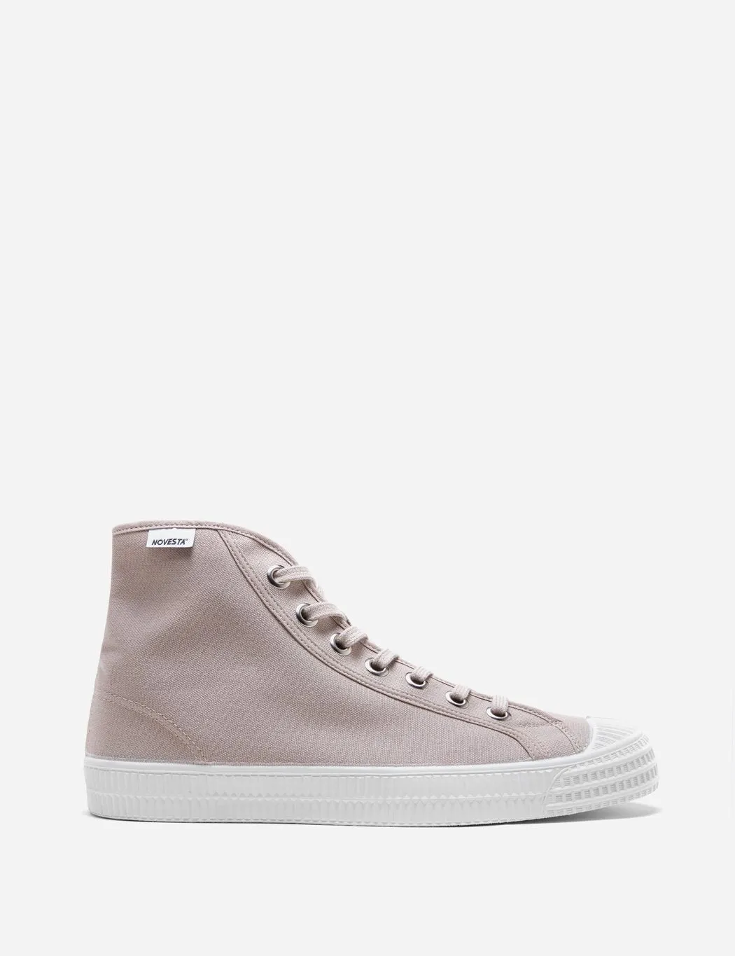 Novesta Star Dribble Hi Trainers (Canvas) - Platan