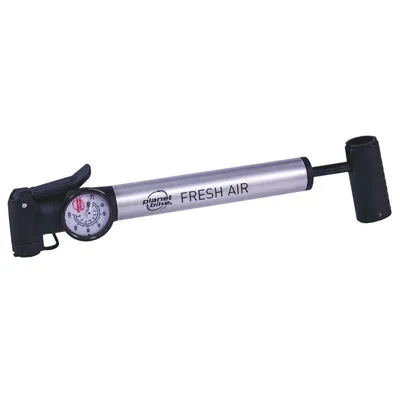 P-Bike Pump,Mini Fresh Air W/Gauge Fresh Air Mini Planet Bike Pumps