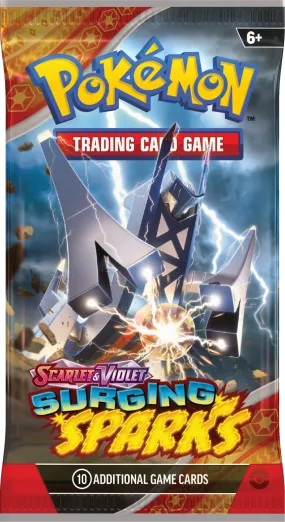 Pokemon Scarlet & Violet Surging Sparks Booster Pack | Archaludon