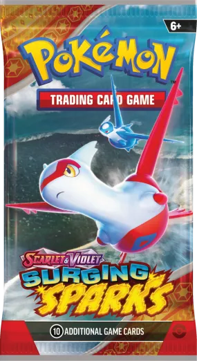 Pokemon Scarlet & Violet Surging Sparks Booster Pack | Latias